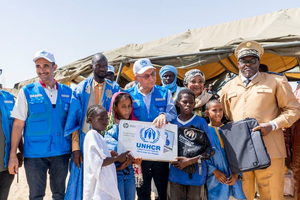 FIN DE LA VISITE DU HAUT-COMMISSAIRE DES NATIONS UNIES POUR LES RÉFUGIÉS AU MALI, AU BURKINA FASO